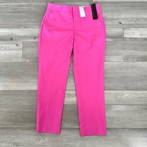 Banana Republic Pink Avery Wool Blend Trousers